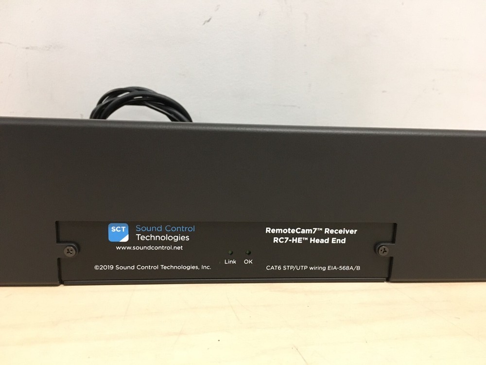 Sound Control Technologies RemoteCam7 Head End Receiver RC7-HE W/AC Adapter