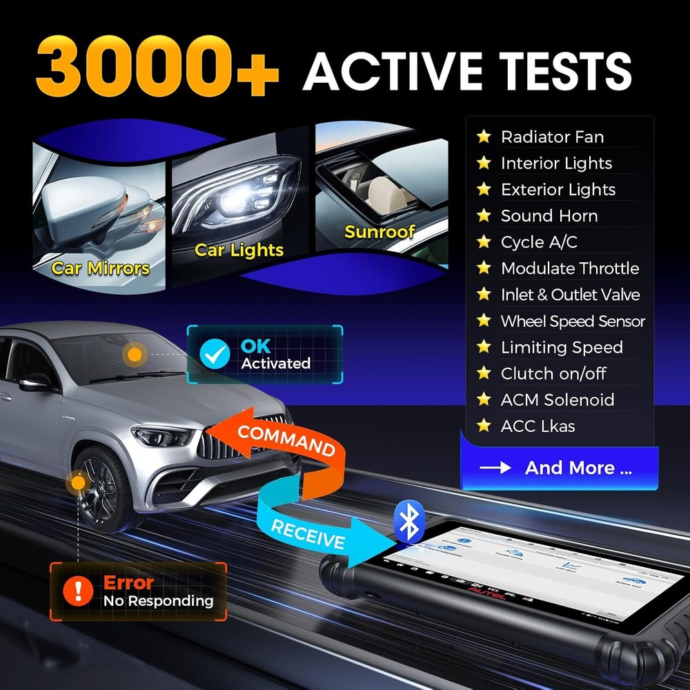 2025 Autel MaxiSYS MS906 Pro ECU Coding Full System Diagnostic Scanner MK906 PRO