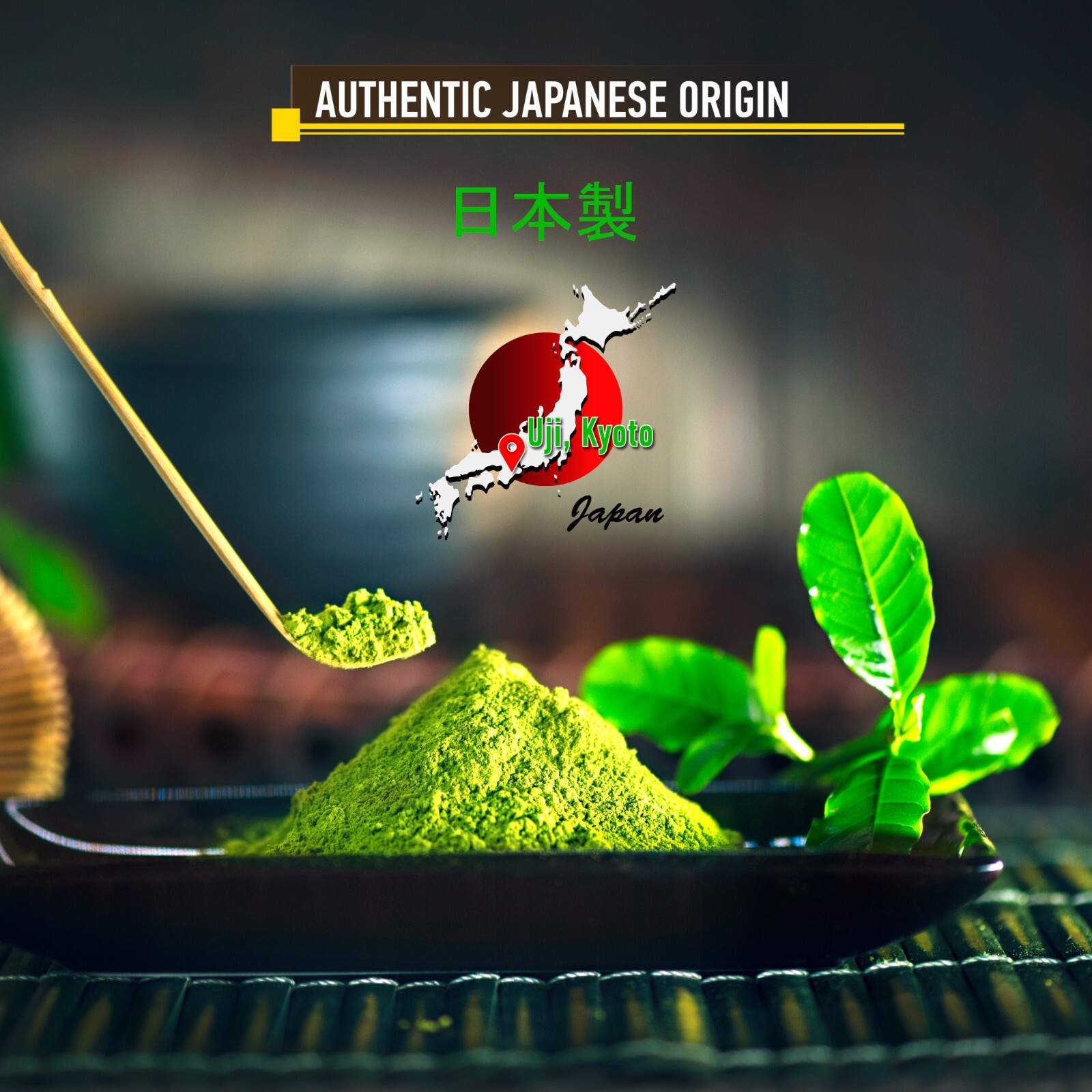 Matcha Green Tea Powder - Highest Ceremonial Grade - Japan Origin - 3.5oz(100g)