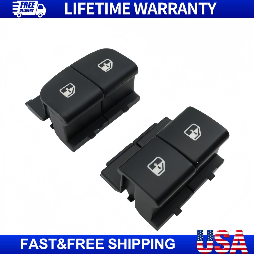 4x Front Left Window Switch Button Replacement Fits for Maserati GranTurismo