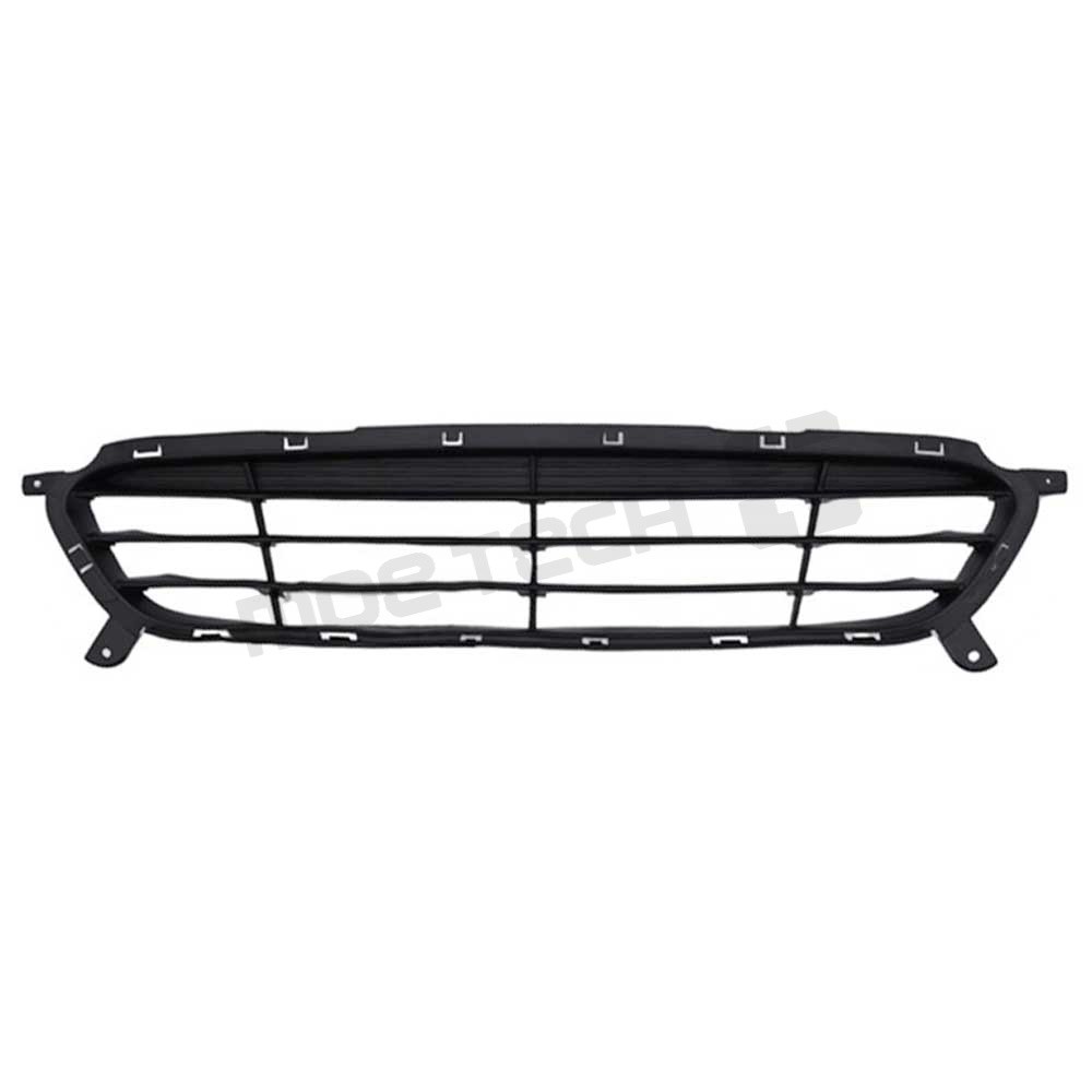 Front Bumper Upper Lower Grille Fog Bezel for 2014 2015 2016 2017 Hyundai Accent