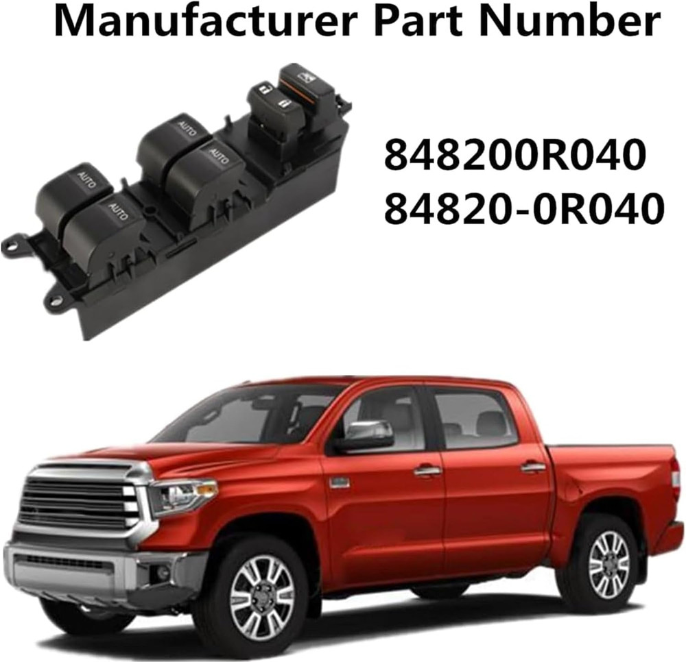 2007-21 Tundra Driver Side Power Window Switch–Compatible Replacement