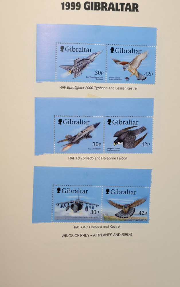 Joystamp: Gibraltar Mint Stamps Collection Lot Year 1999 to 2020