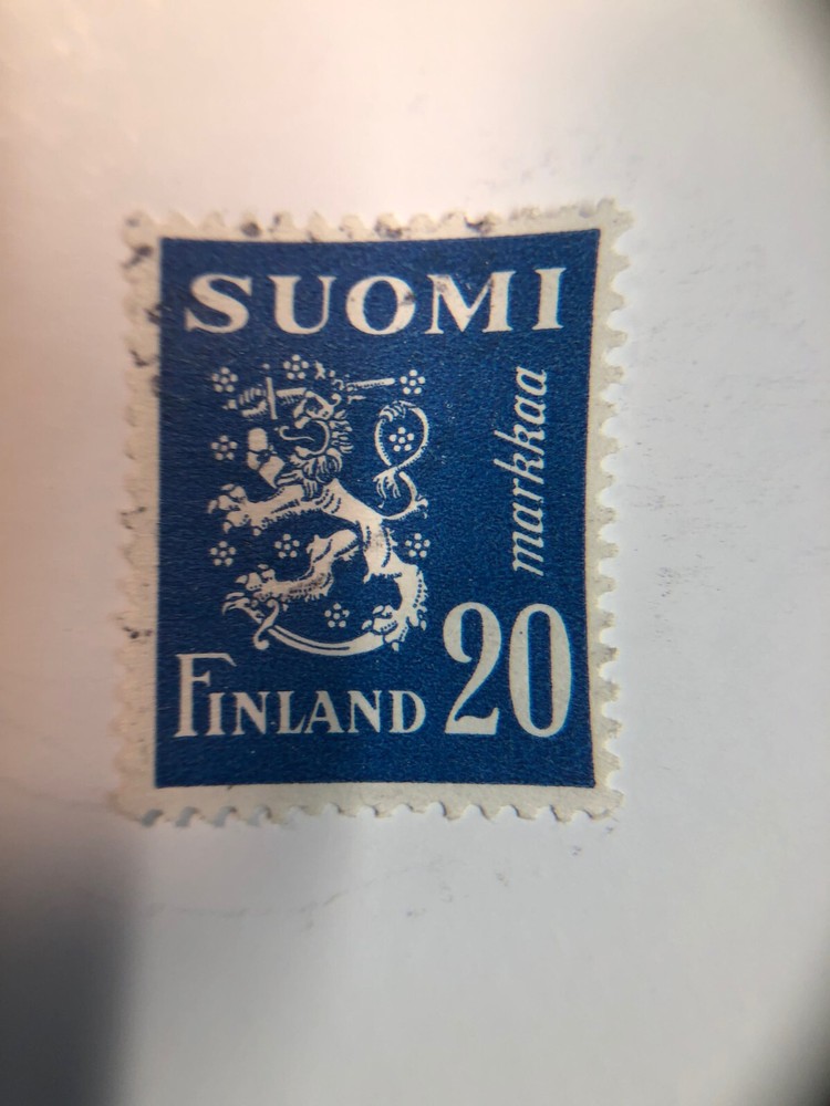 Finland Postage Stamp Nice!