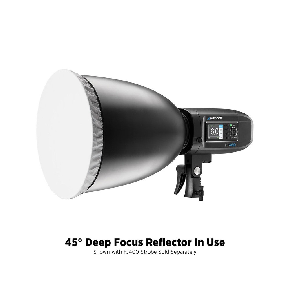 Westcott 45-Degree Deep Focus Reflector with Honeycomb Grids and Diffusion
