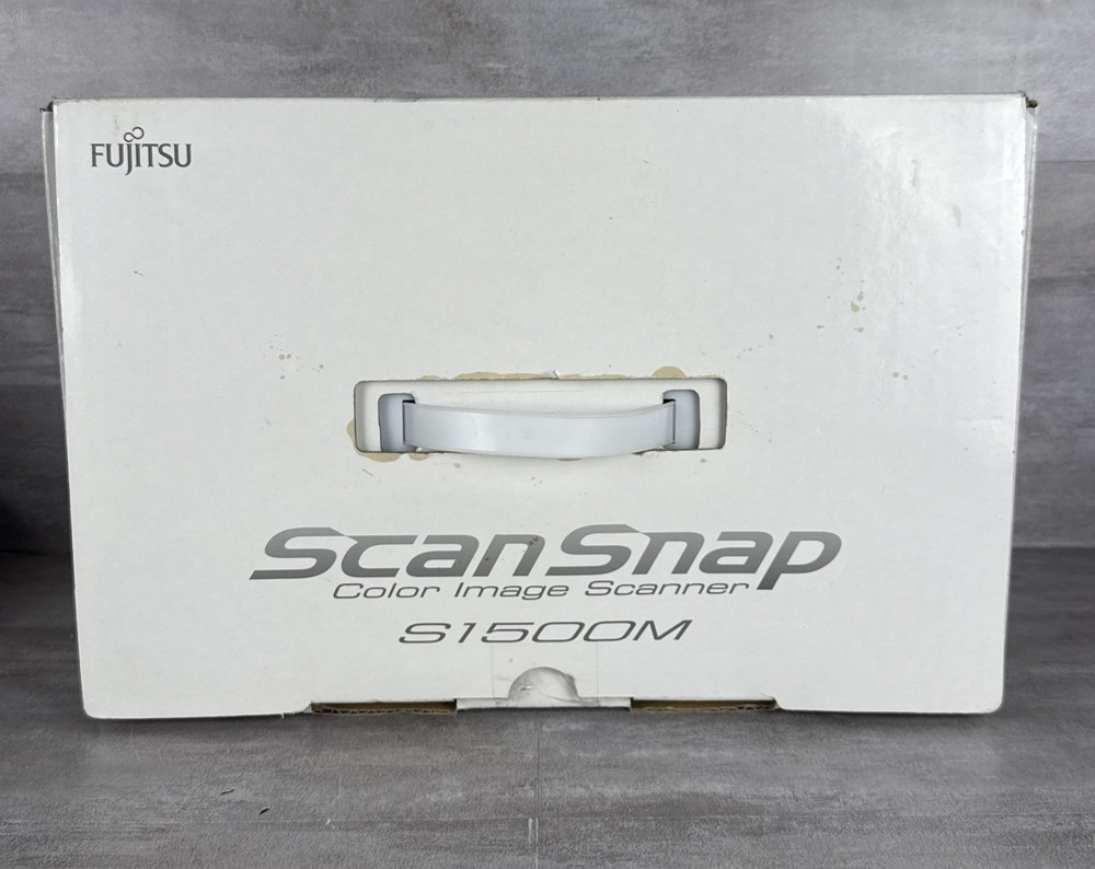 Fujitsu ScanSnap S1500M Color Image Document Scanner For Mac NO SOFTWARE READ