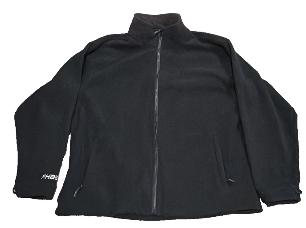 Tingley Technical Phase 1 Black Fleece Liner Jacket Full Zip Sync System 2XL