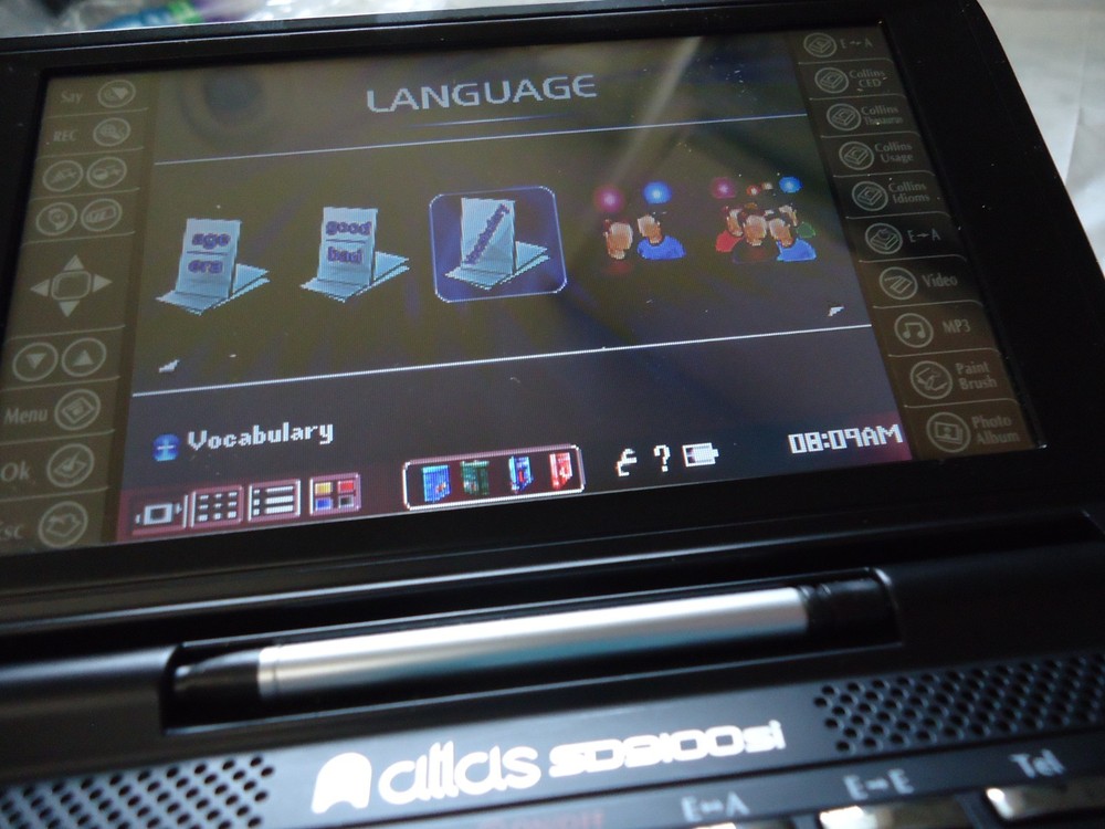 ATLAS SD9100si TALKING DICTIONARY