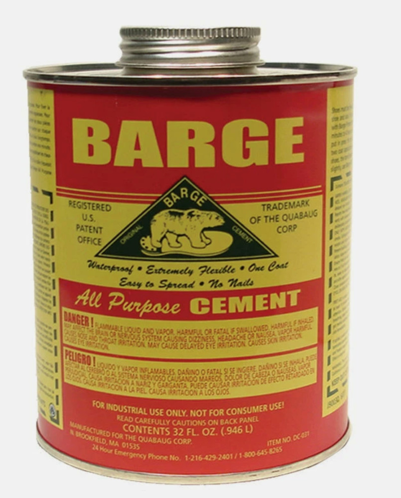 Barge All Purpose Cement Glue 1 Quart Adhesive Includes Applicator Brush!!!