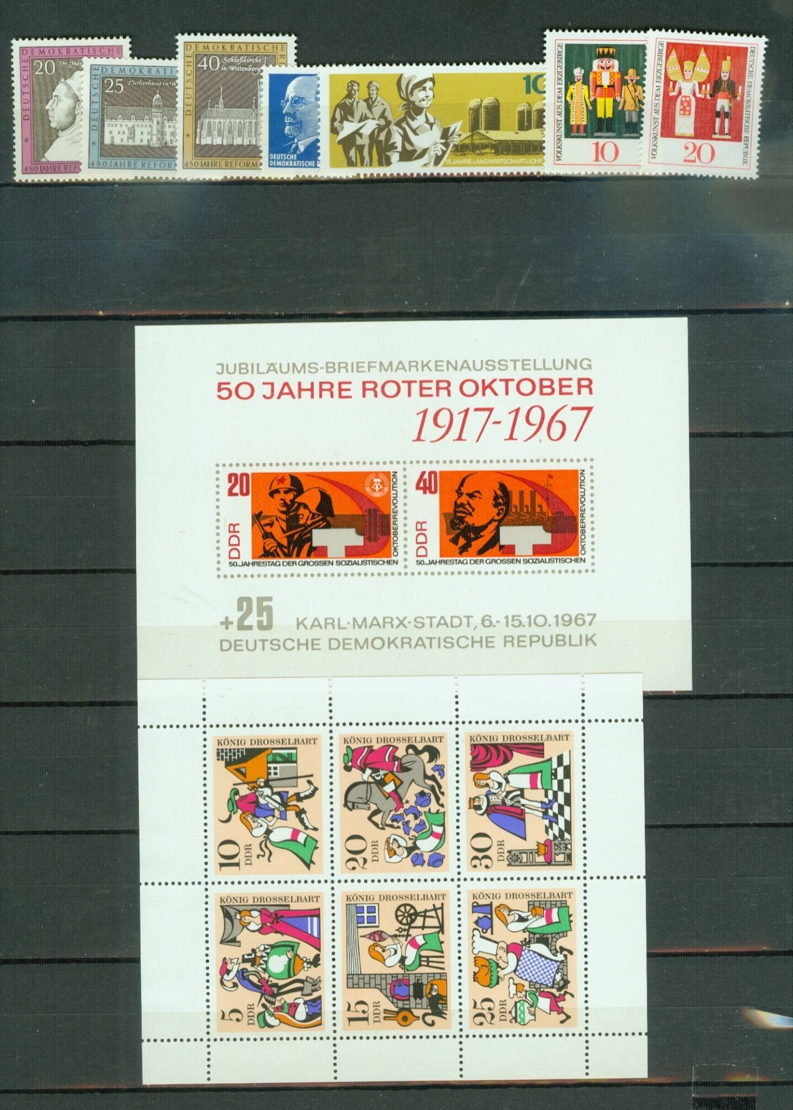 GDR, years 1960 - 1990, mint condition **, to choose from