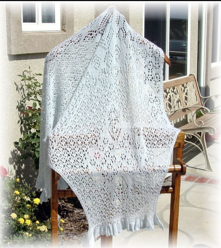 Goddess Knits GK126 "Cailleach" Shawl Pattern