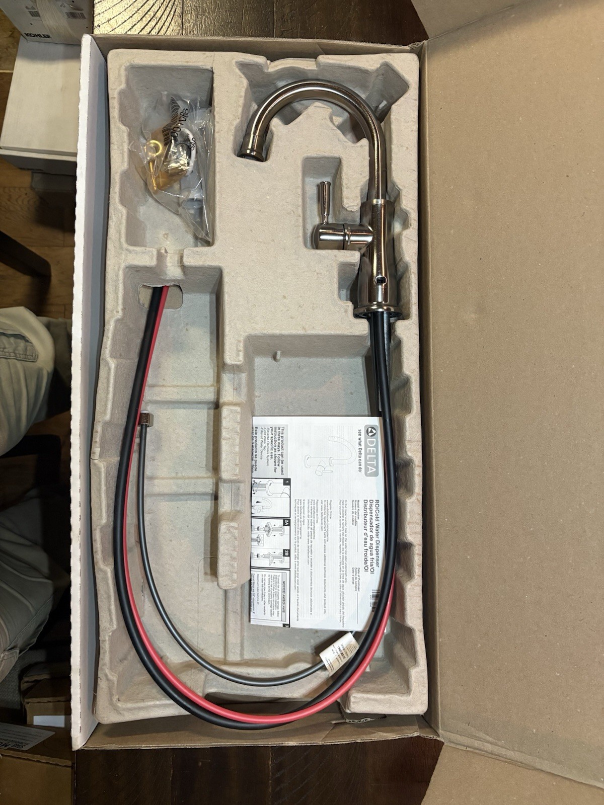 DELTA 1960-AR-DST Cold Water Traditional Beverage Faucet Arctic Stainless