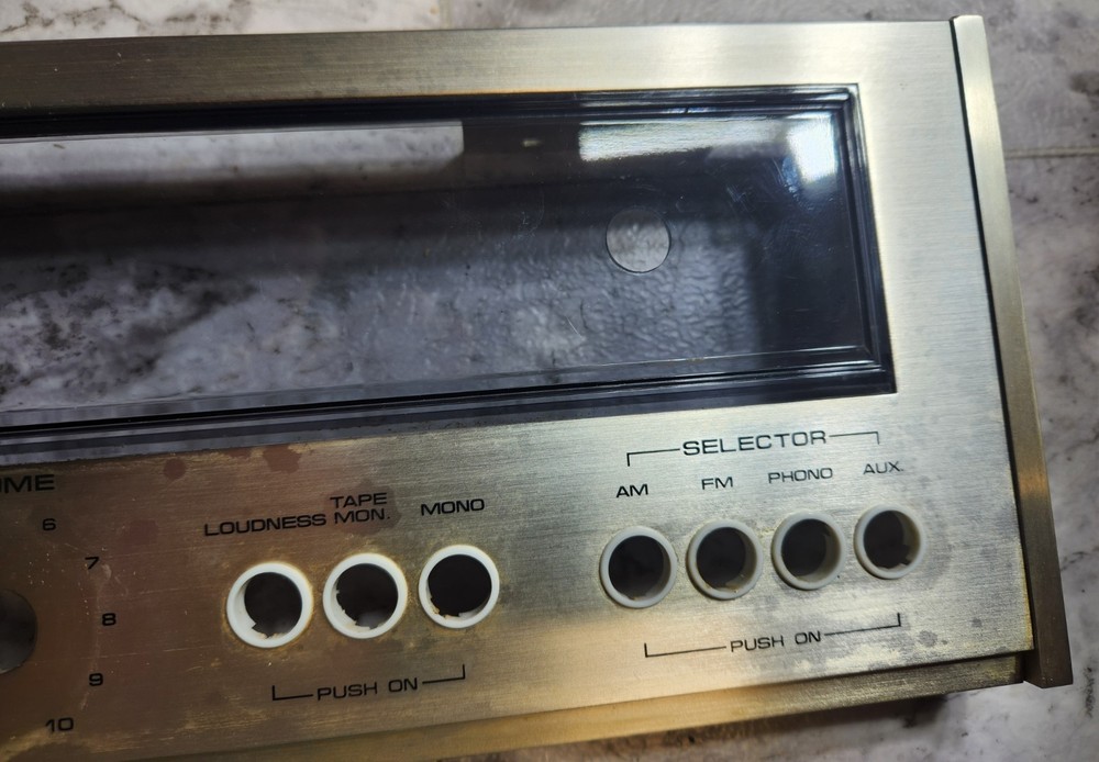 Nikko 2025 Vintage Stereo Face And Knobs