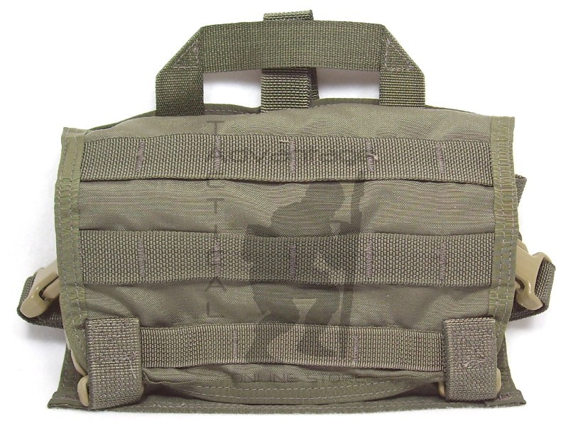 BAE Systems ECLiPSE Foldable Chest Rig MOLLE Platform - ranger green V2