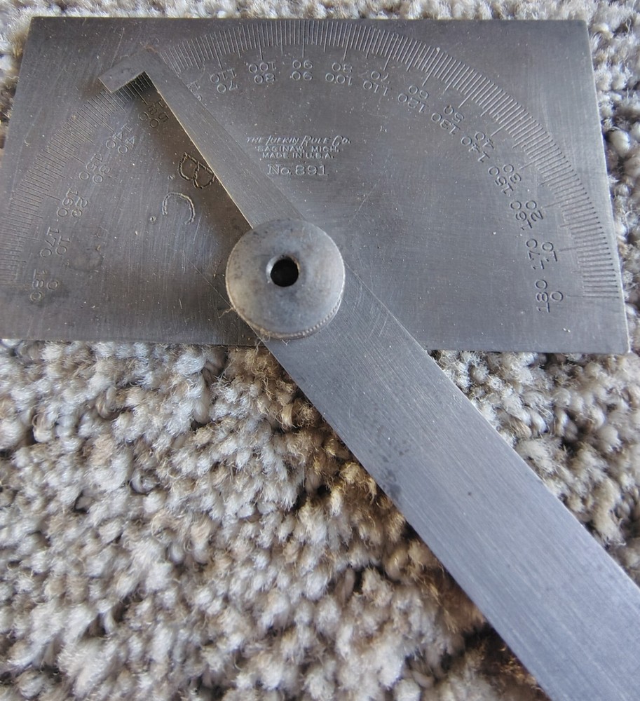 🗽LUFKIN NO 891 PROTRACTOR