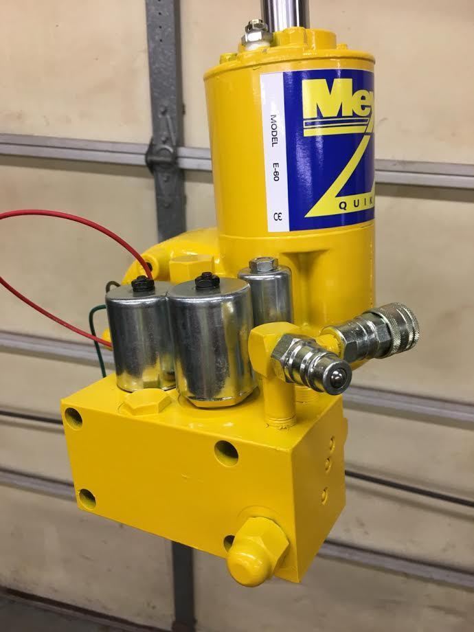 MEYER SNOW PLOW E47 E60 E-60 HYDRAULIC PLOW PUMP REBUILT Sand Blasted & Painted
