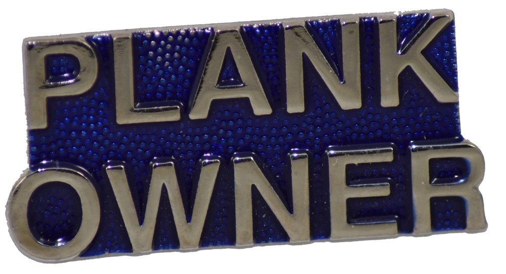 PLANK OWNER HAT PIN