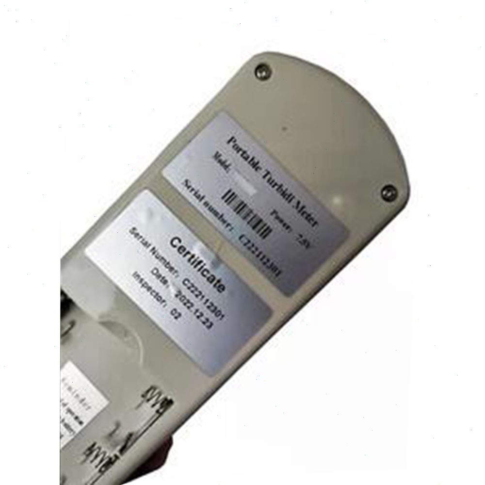 Water Turbidity Meter with Minimum Indication 0.1 NTU Repeatability ≤1.5%
