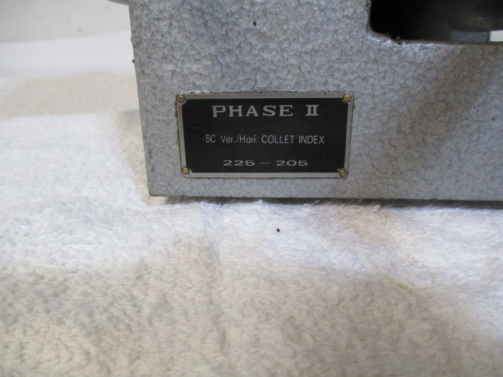 PHASE 2 225-205 COLLET INDEX