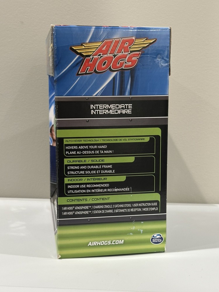 Air Hogs Atmosphere Axis Hovering Sphere Wave Control by Spin Master, Green, New