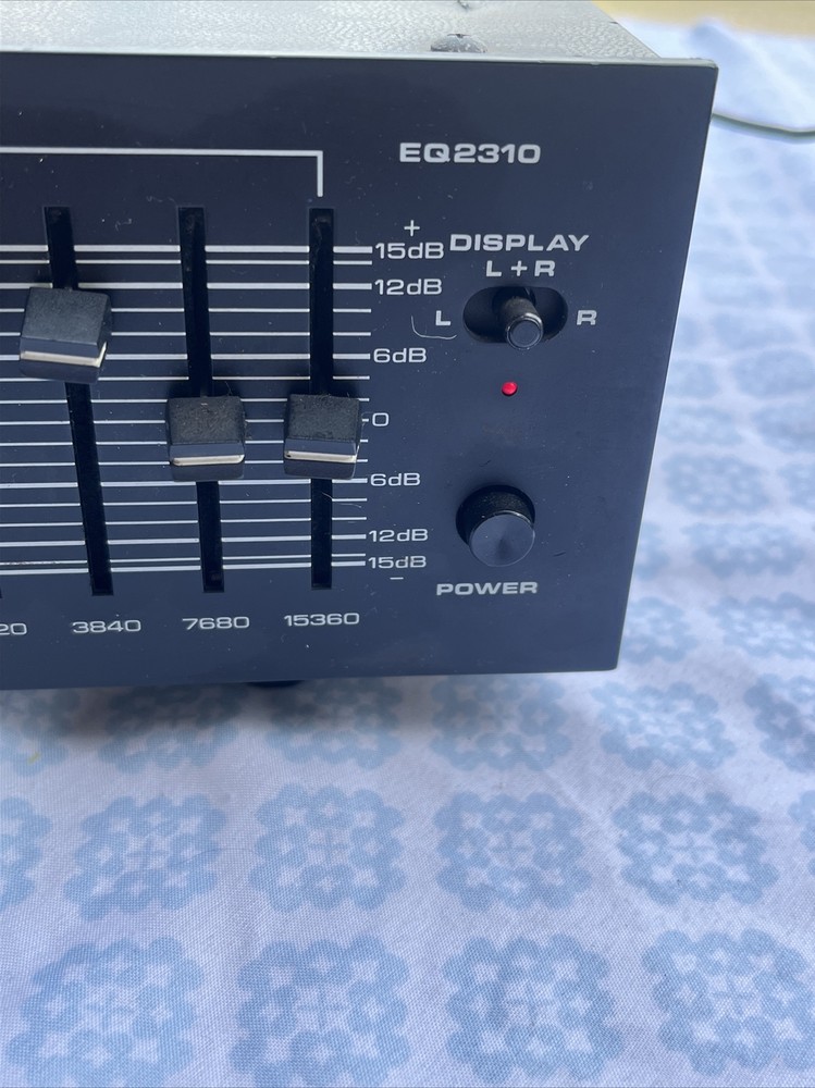 Numark EQ2310 10-Band Stereo Frequency Equalizer (FULLY TESTED),