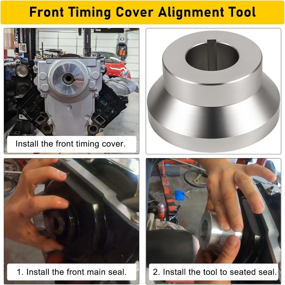 Front Rear Timing Cover & Oil Pans Alignment Tool for LS Engine LS1 LS2 LS3 LS6