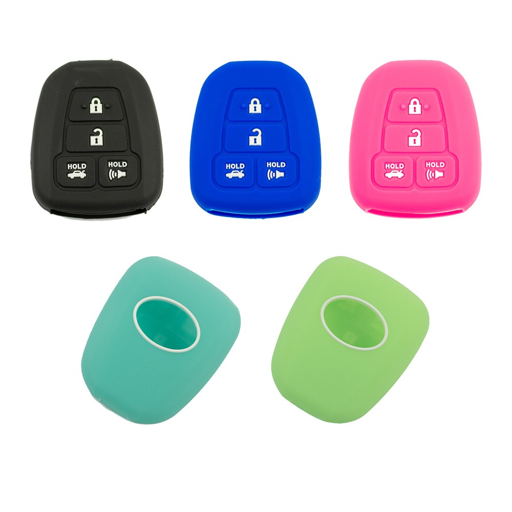 2014 - 2016 2017 Toyota Highlander Solid Remote Key Chain Cover