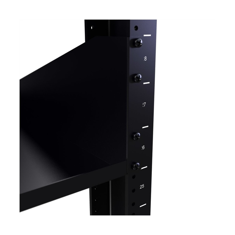 ICC 3U Server Rack Shelf, Heavy-Duty Steel Cantilever Trays with Solid Bottom...