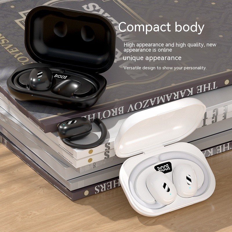 R23 Bluetooth Headset Digital Display Ear-mounted