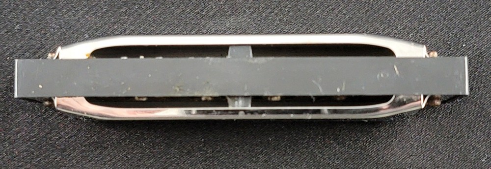 Hohner Blueband Harmonica w/ Black Swan Plastic Case