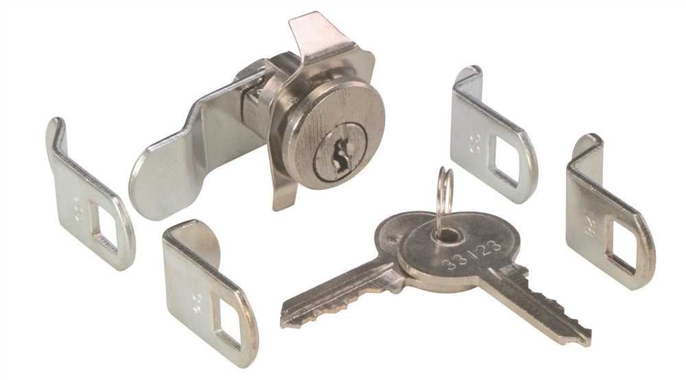 Universal Mailbox Mail Box Locks Lock with 5 Combination Cams - NEW