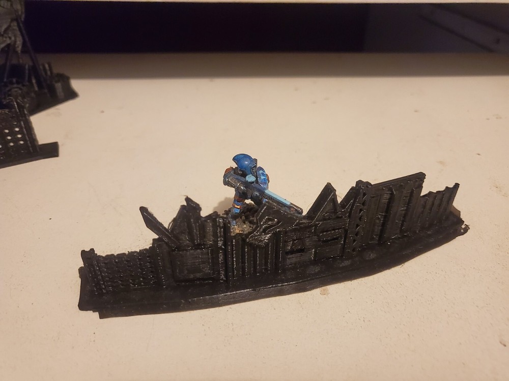 Wargaming scatter terrain kill team, orks, Star Wars legion, Post apocalypse.