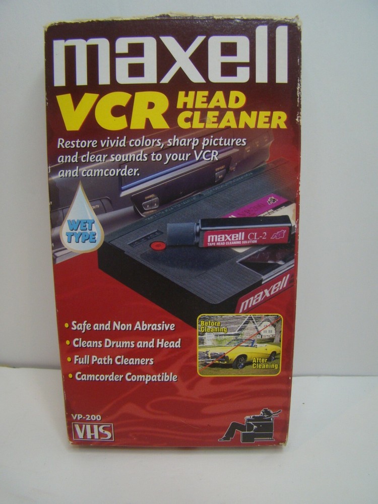 Maxwell VCR Head Cleaner