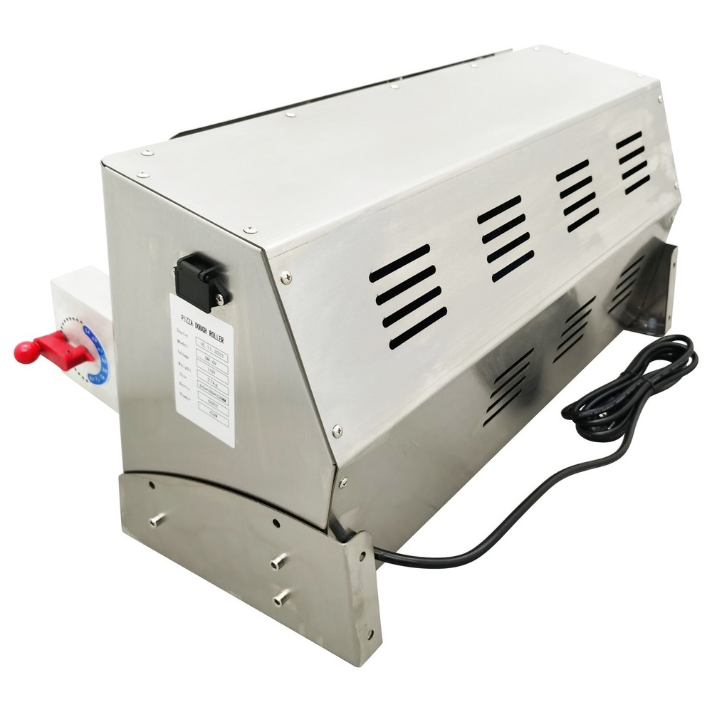 110V 450W Automatic Pizza Dough Preparation Machine Roller Sheeter Pastry 4"-19"