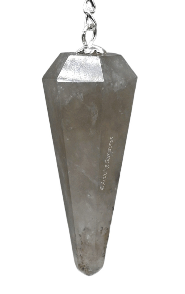 Smoky Quartz Dowsing Crystal Pendulum