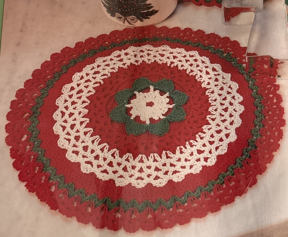 ~Crochet-Trivet Treasures Doilies-Pattern Only~