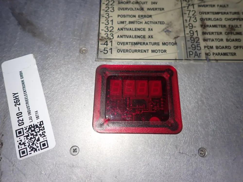 LJU ST-693-S CONTROLLER 02180502292