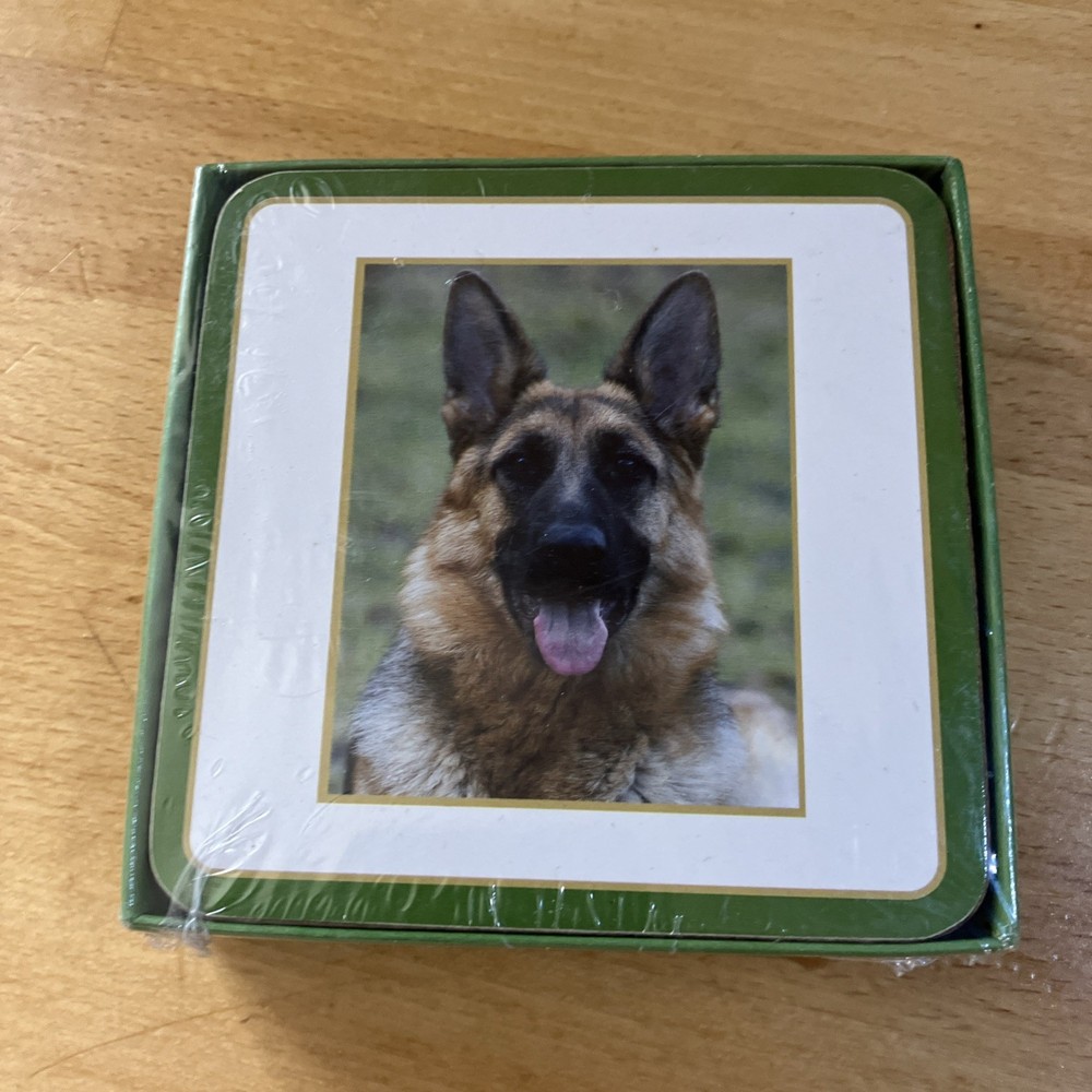 german shepherd Coasters