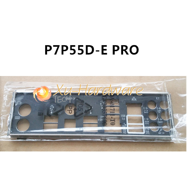 I/O SHIELD back plate BLENDE BRACKET for ASUS P7P55D-E PRO