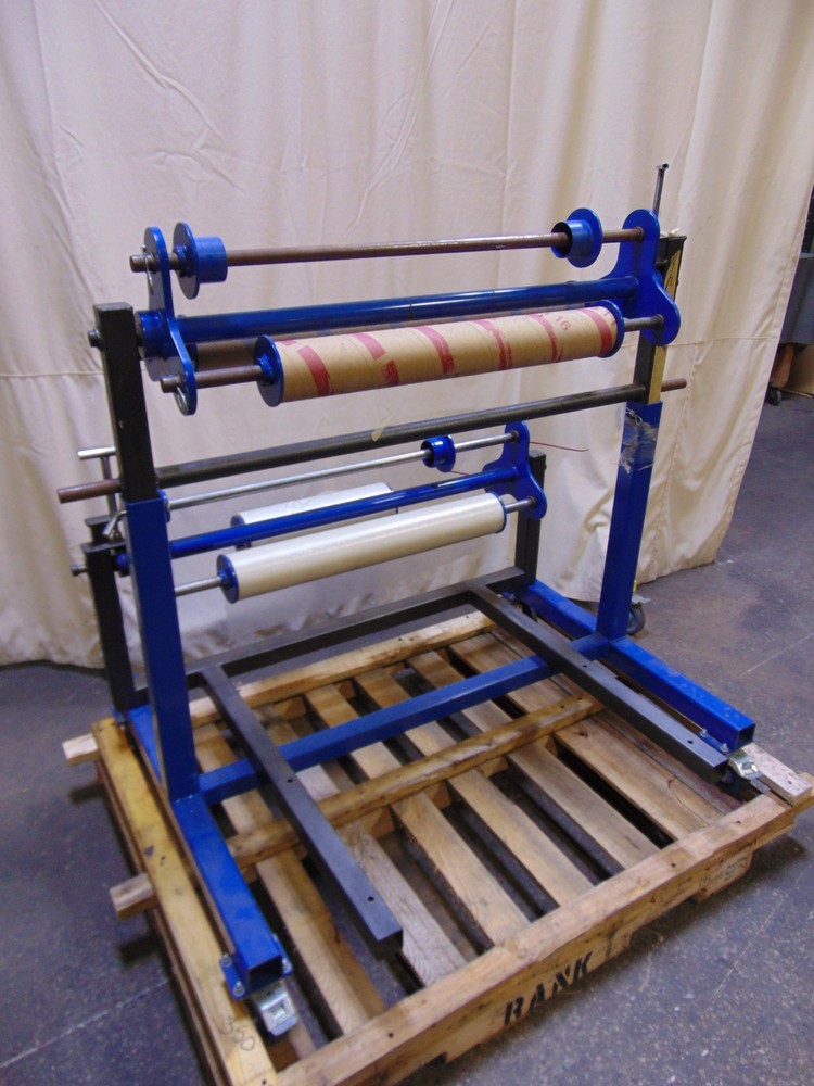 40" Wide 3 Rack Industrial Dispenser Roller