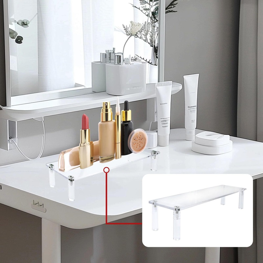 Acrylic Riser Clear Display Risers Stand Tabletop Display Risers Rectangular ...