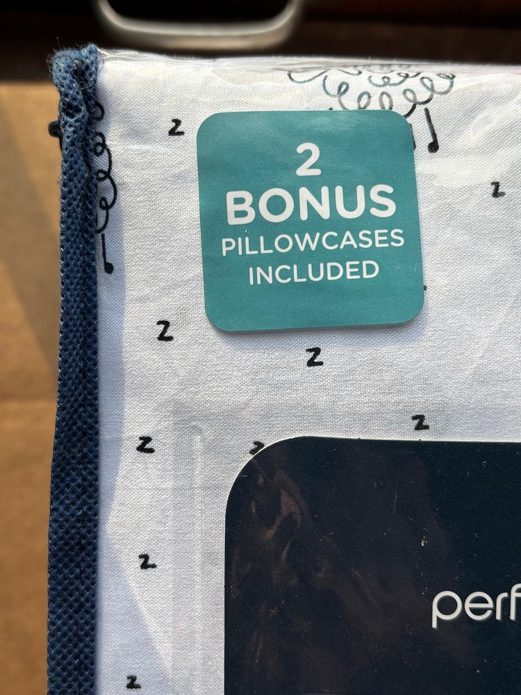 6-pc Serta PerfectSleeper Sleeping Sheep King Size Sheet Set (extra pillowcases)