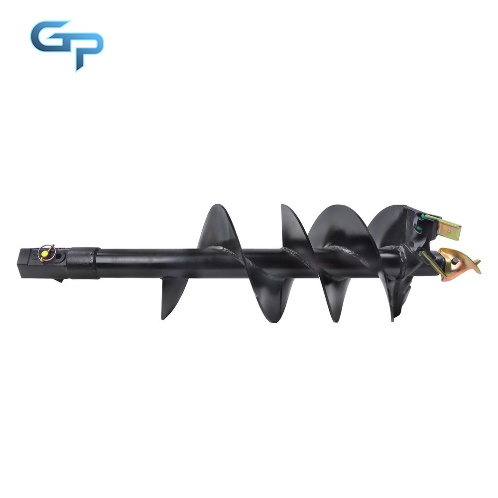 48" Length 12" Width Auger Bit for Loaders, 2" Hex Interface