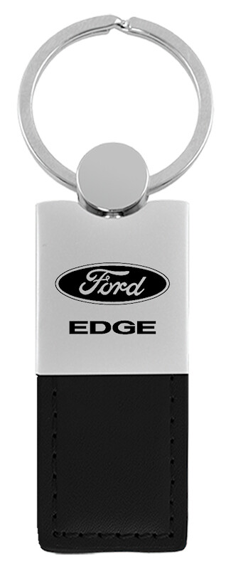 Ford Edge Duo Rectangular Leather Key Chain