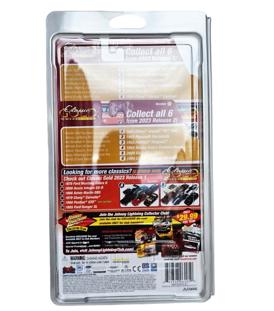 QTY 1 HPD PROTECTOR CASE JOHNNY LIGHTNING & AUTOWORLD (2-CAR STACK) .8MM