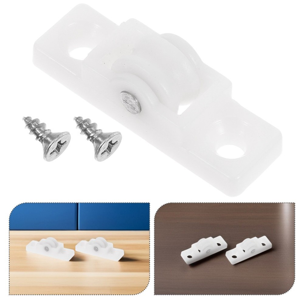 12 Pcs Upright Freezer Rollers Cabinet Door Sliding Fridge Bottom