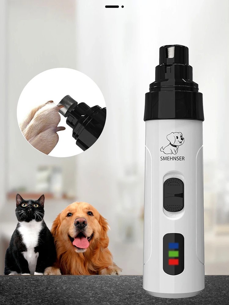 Upgraded Silent Groom Pro Nail Grinder Heusom Silent Grind Pro for Dogs Nail NEW