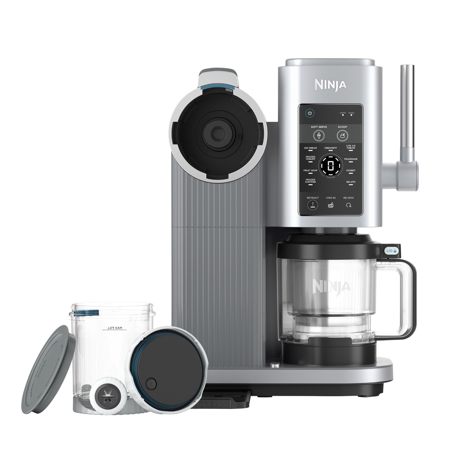 Ninja Swirl by CREAMi Soft Serve and Ice Cream Maker, 13 One-Touch Programs