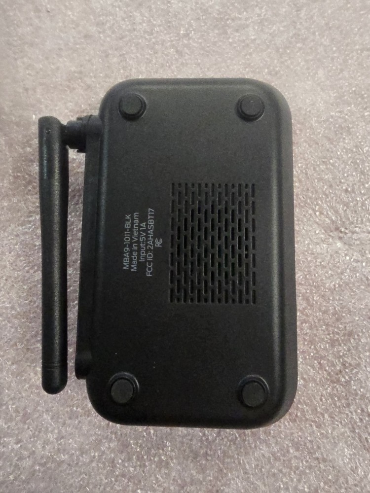 Monster Bluetooth 2 In 1 Wireless Audio Adapter - Black New in Box