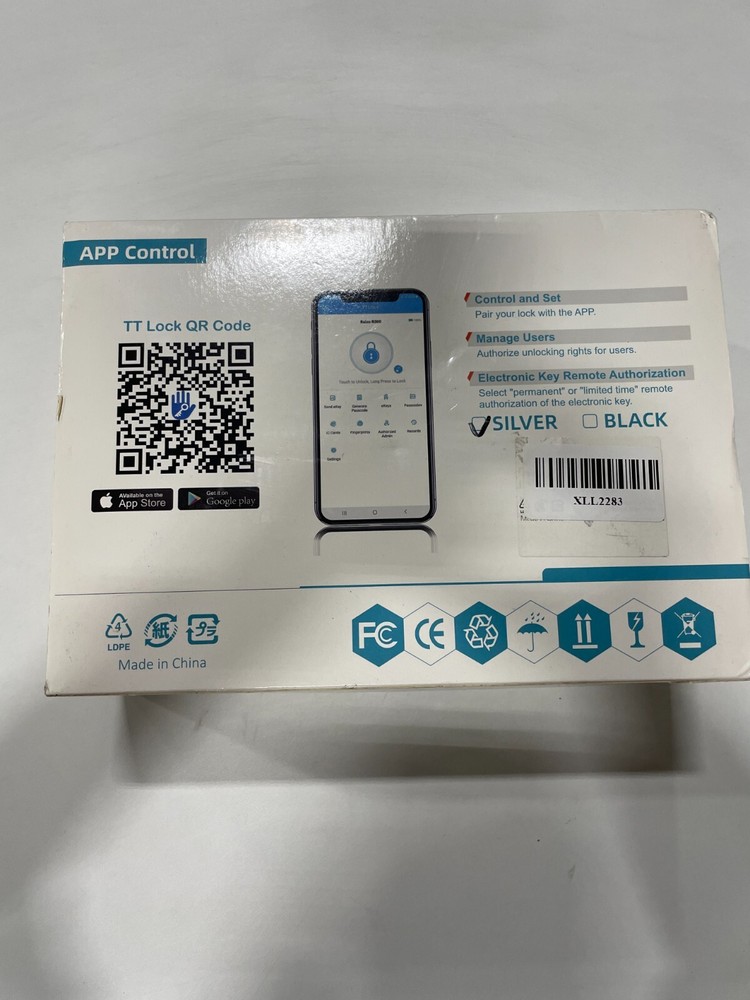 Digital Touchscreen Fingerprint Door Lock